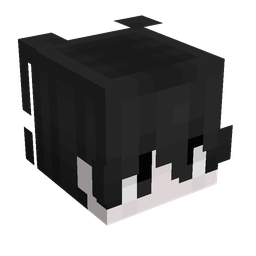 Black skin: head render