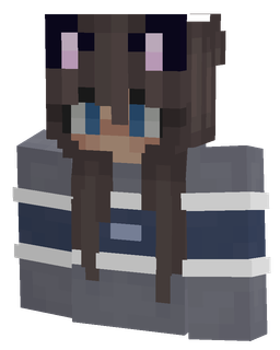 Black skin: bust render