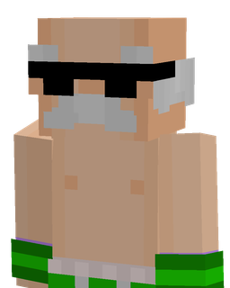Green skin: bust render