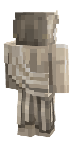 Classic skin: body, back render