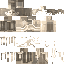 Classic skin: raw texture render