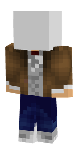 Blue skin: body, front render