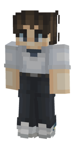 Black skin: body, front render