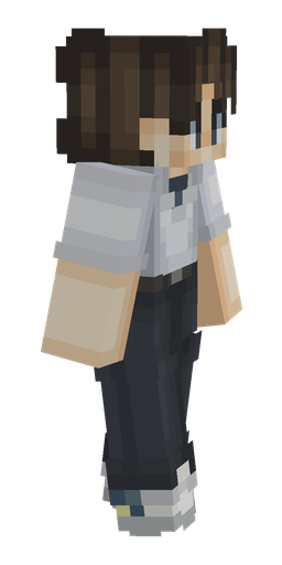Black skin: body, right side render