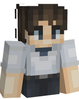 Black skin: bust render
