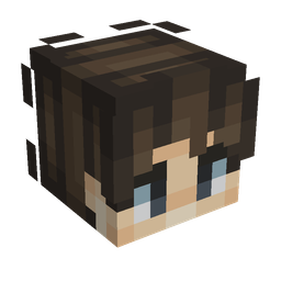 Black skin: head render