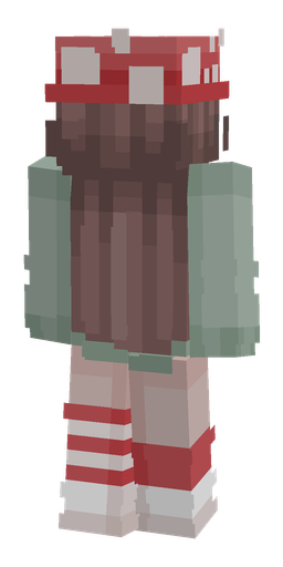Gray skin: body, back render