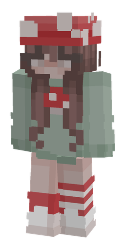 Gray skin: body, front render