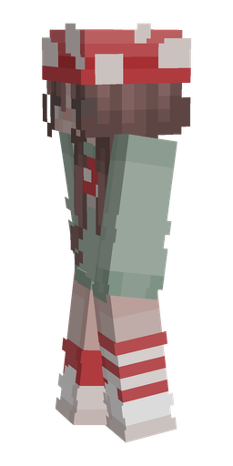 Gray skin: body, left side render