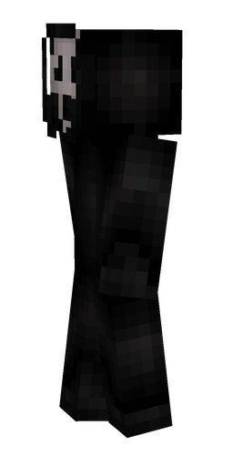 Black skin: body, left side render