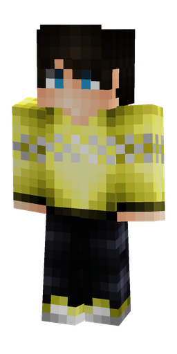 Black skin: body, front render