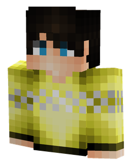 Black skin: bust render