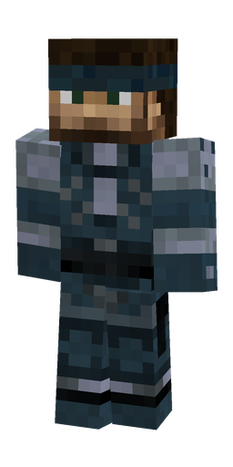 Black skin: body, front render