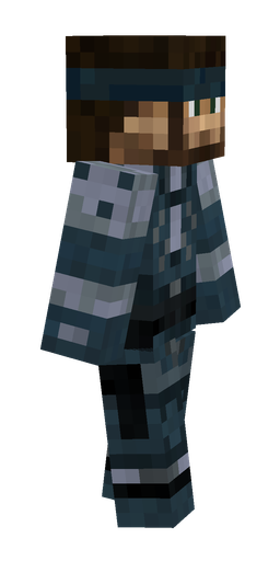 Black skin: body, right side render