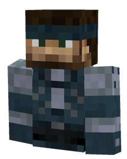 Black skin: bust render