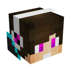Black skin: head render