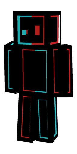 Black skin: body, front render