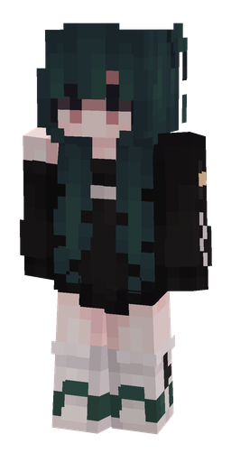 Black skin: body, front render