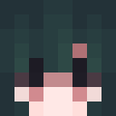 Black skin: face render