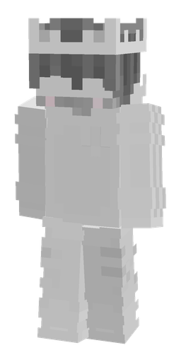 Gray skin: body, front render