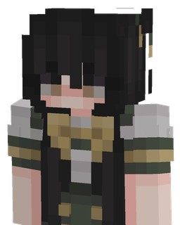 Black skin: bust render