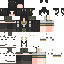 Black skin: raw texture render