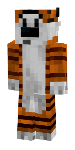 Brown skin: body, front render