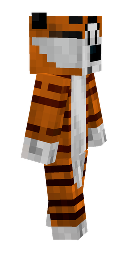 Brown skin: body, right side render