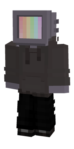 Black skin: body, front render