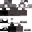 Black skin: raw texture render