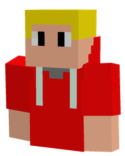 Blue skin: bust render
