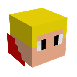 Blue skin: head render
