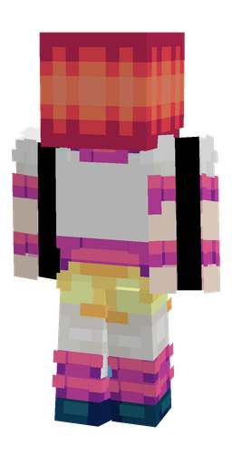 Classic skin: body, back render