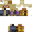 Blue skin: raw texture render