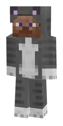 Black skin: body, front render