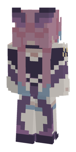 Orange skin: body, back render