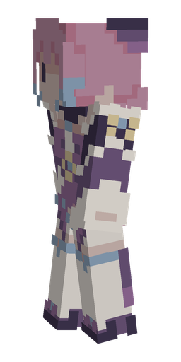 Orange skin: body, left side render