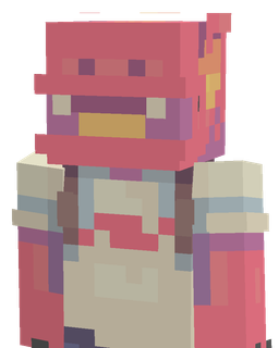 Blue skin: bust render