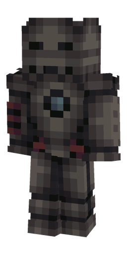 Black skin: body, front render
