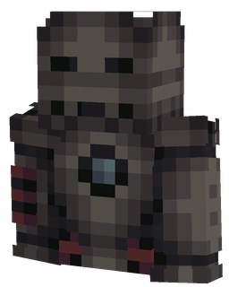 Black skin: bust render