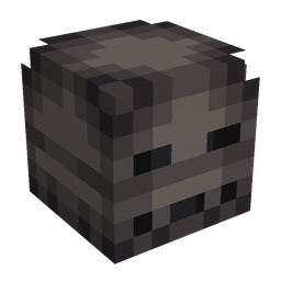 Black skin: head render