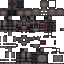 Black skin: raw texture render