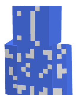 Blue skin: bust render