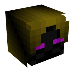 Black skin: head render