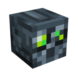 Black skin: head render