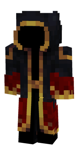 Black skin: body, front render