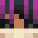 Black skin: face render