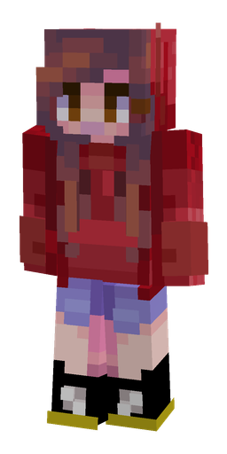 Pink skin: body, front render