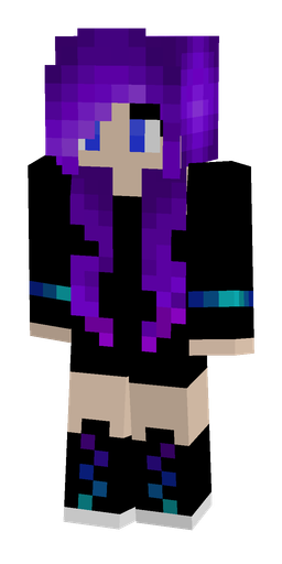 Black skin: body, front render
