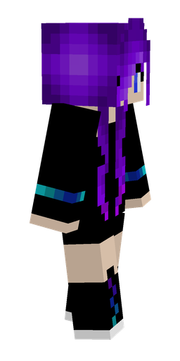 Black skin: body, right side render